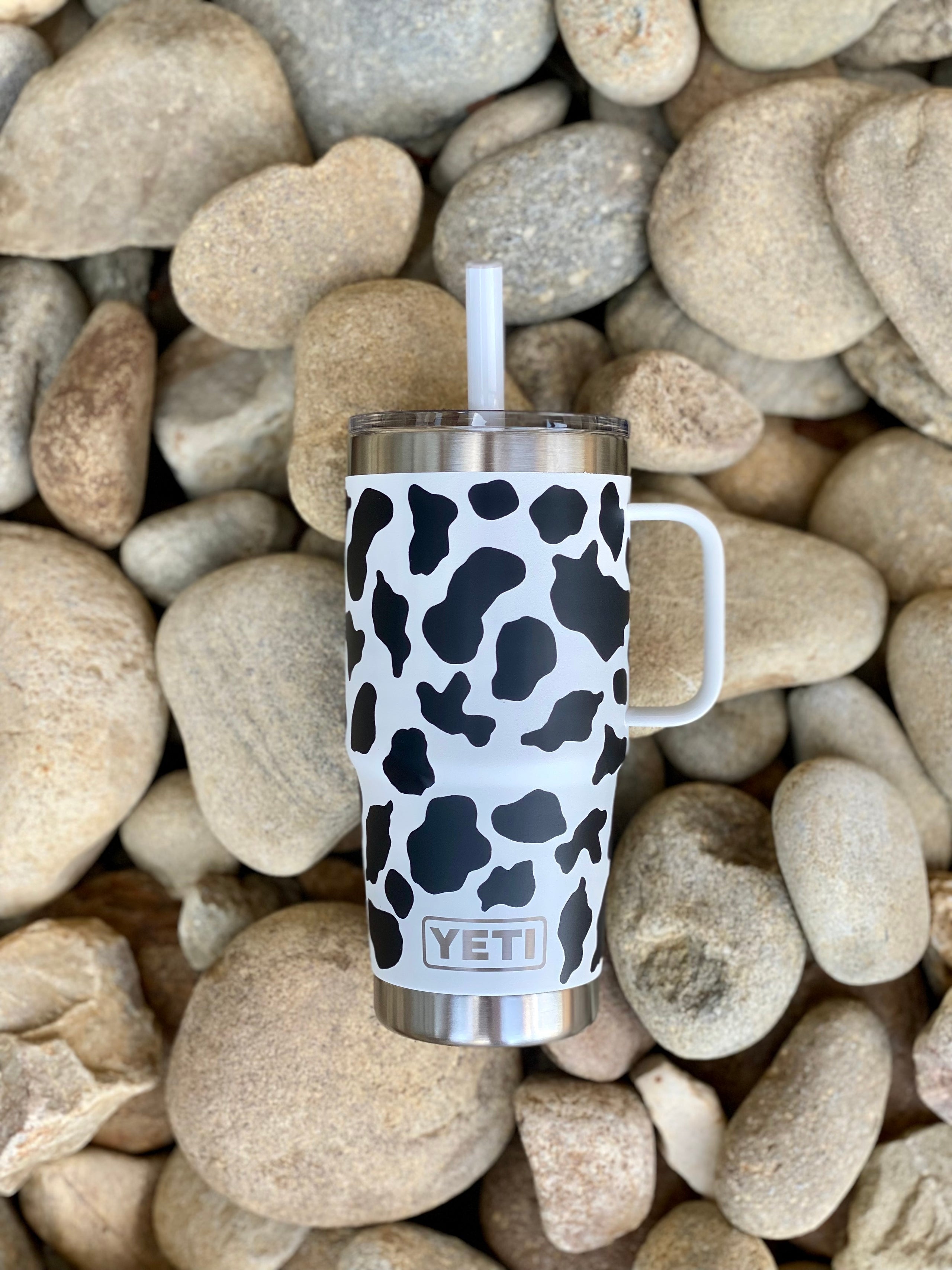 HOLY COW 25 oz YETI Straw Mug Patriot Jack s Outfitters